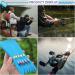 XSHAO 60-Piece Foam Fishing Leader Winders - Durable Tool Accessories for Organizing Fishing Cords (Random Colors 3 Sizes) - Buy Online on GoSupps.com