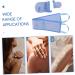 1 Set Lotion Sun Cream Gloves Back Tanning Applicator for Adult Tanning Applicator for Back Tanning Mitt Applicator Back Tanning Applicator for Women Self Tan Flocking Sunscreen - Buy Online on GoSupps.com