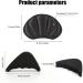 3 Pairs Adjustable Shoe Filler & Heel Cushions - Forefoot Insoles & Heel Protection Pads (Black White Beige Gray) - Buy Online on GoSupps.com