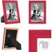 Buy Photolini 13x18 cm Red Picture Frame for Children's Room - Colorful Wooden & Acrylic Glass - Made in Germany - Includes Accessories for Displaying Kids' Pictures - Buy Online on GoSupps.com