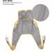 Easy-to-Install Patient Lift Transfer Straps | Soft Breathable Medical Mesh for Home & Hospital Use - Buy Online on GoSupps.com