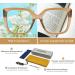 DOOViC Blue Light Filter Reading Glasses for Women - Oversize JS028 in Brown 2.25x Magnification - Modern Design for Eye Protection - Buy Online on GoSupps.com