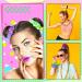 Xunyee 48 Pcs 80s Neon Scrunchies Set - Soft Hair Ties for Women and Girls - 6 Solid Colors - Party Accessories - Buy Online on GoSupps.com