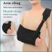 Arm Sling for Shoulder Injury - Breathable Rotator Cuff Immobilizer with Shoulder Pad | Left & Right Support for Torn Brace Broken Wrist & Elbow - Unisex - Buy Online on GoSupps.com