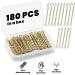 180-Piece Bobby Pins Hair Clips Set with Storage Box - Black, Blonde, Brown - Women's Girls Hair Styling Grips - Buy Online on GoSupps.com