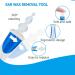 HOOJIN Ear Wax Removal Tool - Spiral Earwax Removal Kit with 20 Soft Tips for Adults, Kids & Pets - Buy Online on GoSupps.com