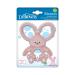 Dr. Brown's Flexees Pink Bunny Silicone Baby Teether - BPA Free - 3m+ | 1 Pack - Buy Online on GoSupps.com
