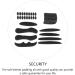 Universal Helmet Cushion Foam Kit - Replacement Bicycle Helmet Pad Set for Comfort & Safety - Buy Online on GoSupps.com