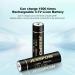 10440 Rechargeable Lithium-ion Battery 3.7V 350mAh - 4 Pack for LED Flashlight Torch | International Shipping Available - Buy Online on GoSupps.com