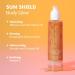 Kopari Sun Shield Body Glow - SPF 30 Sheer Sunscreen for UV Protection | Vegan & Cruelty-Free with Antioxidants | 5oz Golden Amber Water & Sweat Resistant - Buy Online on GoSupps.com