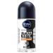 NIVEA MEN Black & White Ultimate Impact Roll-on Deodorant (1 x 50 ml), men's deodorant against white and yellow marks, anti-perspirant anti-odor & humidity, effective 72-hour protection, alcohol-free