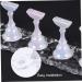 Healeved 2 Sets manicure nail tip holders ice cubes nail frame false nails display holder nail display stand nail polish press on fake nails holder display stand lace Refer to - Buy Online on GoSupps.com