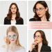EyeURL 3-Pack Cateye Reading Glasses Blue Light Blocking Readers for Women (2.5x Magnification) with Feather Hinges - Buy Online on GoSupps.com