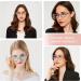 EYEURL Cat Eye Reading Glasses for Women - 3 Pack Blue Light Blocking Stylish Eyeglasses (2.75) in Brown Green & Purple - Buy Online on GoSupps.com
