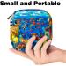 Stylish Menstruation Pad Bag with Zipper | Women's Napkin & Tampon Collection Bag - Underwater Fish Design - Buy Online on GoSupps.com