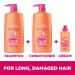 L'Oreal Paris Elvive Dream Lengths Conditioner - Detangles & Nourishes Long Damaged Hair - Fine Castor Oil & Vitamins B3/B5 - 28 Fl Oz - Buy Online on GoSupps.com