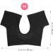 Milist Women's Armpit Pads - Absorbent Sweat Pads for Stains & Odor | Breathable & Comfortable Forearm Pads (M 1 Pack Black) - Buy Online on GoSupps.com