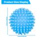 Pack of 6 Dryer Balls Washing Balls for Washing Machine Reusable Dryer Balls Laundry Dryer Drying Balls Dryer Balls for Dryers and Tumble Dryers - Buy Online on GoSupps.com