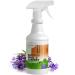 Natural Wall Cleaner for Painted Walls Ceiling Cabinets Baseboard Wood Stainless - 24oz Lavender Stain Remover Spray - Removes Dirt Dust Odor Oils Grease - Multipurpose Cleaning & Deodorizing
