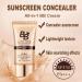 BB Cream Tinted With SPF50+ BB Cream Foundation Tinted Moisturiser Face Women BB Cream Medium Hydrating BB Cream Foundation Snail Extracts Color Correcting Cream Cover Blemishes - Buy Online on GoSupps.com