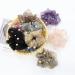 Sparkly Pearls Stretchy Lace Hair Scrunchies Set - 9 Pack for Women and Girls - Buy Online on GoSupps.com