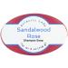 Eclectic Lady Sandalwood Rose Shampoo Soap Bar with Pure Argan Oil Silk Protein Honey Protein and Extracts of Calendula Flower Aloe Carrageenan Sunflower - 4 oz Bar