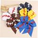 minkissy Kids Baseball Girls Softball Baseball for Kids Barrettes for Girls Softball Scrunchies Softball Bows for Team Bow Scrunchies Cheerleader Bows for Girls Child Ribbon Hair - Buy Online on GoSupps.com