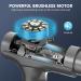 Deep Tissue Percussion Massage Gun for Athletes - 30 Speed Handheld Massager for Pain Relief - Grey - Buy Online on GoSupps.com