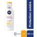 Nivea Sun Milk Sensitive Protection | Immediate Relief & SPF Care for All Skin Types - Shop Now! - Buy Online on GoSupps.com