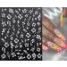 JMEOWIO 9 Sheets Spring Flower Nail Art Stickers Decals Self-Adhesive Colorful Summer Floral White Nail Supplies Nail Art Design Decoration Accessories - Buy Online on GoSupps.com