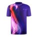 SAVALINO Men's Bowling Sublimation Printed Jersey, Material Wicks Sweat & Dries Fast, Size S-5XL Medium Purple