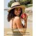 FURTALK Panama Hat Sun Hats for Women Men Wide Brim Fedora Straw Beach Hat UV UPF 50 Brown M/L - Buy Online on GoSupps.com