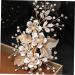 minkissy Flower Leaf Hairpin Bobby Pin Hair Accessory for Women Weeding Hair Clasp Wedding Hair Clip Metal Nail File Bobby Clip Lady Hair Barrette Bridal Accessories Rhinestone Girl Miss - Buy Online on GoSupps.com