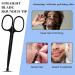Facial Hair Grooming Scissors for Men & Women - Rounded & Curved Eyebrow Trimming Tool for Nose, Beard, Mustache, Eyelashes & Ear Hair - Buy Online on GoSupps.com
