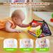 Shop Groboma Baby Mirror - Foldable Tummy Time Mirror with Teething Ring | Perfect Baby Toys & Gifts - Buy Online on GoSupps.com