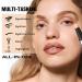 FOCALLURE No Crease Creamy Eyeshadow Stick - Matte & Shimmer Pencil with Built-in Smudger | Waterproof and Smudge-proof - LUNAE LUMEN 31 - Buy Online on GoSupps.com