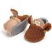 LACOFIA Baby Anti-Slip Soft Sole Winter Booties 6-12 Months - Brown - Buy Online on GoSupps.com