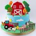 EGuangwiua 27Pcs Farm Animals Birthday Cake Topper Decorations Mini Barnyard Animals Barn Cow Sheep Cake Topper Decor for Boys Girls Farm Animals Birthday Baby Shower Farmhouse Theme Party Supplies - Buy Online on GoSupps.com