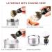 Anbbas 4in1 Shaving Set for Men - Badger Shaving Brush, Thicken Stand, Soap & Bowl Kit - Buy Online on GoSupps.com