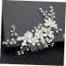 DOITOOL Prom Headpiece Bridal Hair Clip Bridal Headpiece Wedding Bridal Hair Comb Bride Hair Clip Wedding Headpiece Bride Insert Comb Women Hairpin Bridesmaid Pearl - Buy Online on GoSupps.com