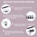 Individual D Curl 8mm Eyelash Segments - Natural DIY Eyelash Extensions | 1 Pack for Stunning Eye Makeup - Buy Online on GoSupps.com