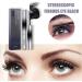 Hairless Ultra Fine Metal Mascara Waterproof Sweatproof Curling Mascara Doll Mascara Long Lasting Natural (Black) - Buy Online on GoSupps.com