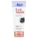 Nair Leg Mask Depilatory Cream 3 in 1 Hair Remover with Charcoal Extract & 100% Natural Clay Removes Hair Moisturises & Minimises Re-Growth - 180ml