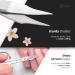 Fabcare Professional Nail Scissors with Case & Ebook | Extra Sharp Micro-Teeth Design for Finger & Toe Nails | Left-Hand Friendly - N-005 - Buy Online on GoSupps.com