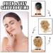 Long beard ball head wig bun grab clip Fluffy natural scrunchie bridal cocktail hairpin Messy Hair Bun Extensions Curly Wavy Hair Scrunchies claw Clip Messy Bun Hairpiece (Golden yellow) - Buy Online on GoSupps.com