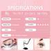 INMISS Sensitive Lash Extension Glue | No Fume | 2-3 Sec Drying Time | DIY Individual Eyelash Adhesive for Self & Professional Application | 0.34fl.oz / 10 ml - Buy Online on GoSupps.com