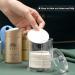 Geiserailie 50-Piece Compressed Natural Facial Sponges - Soft Exfoliating Cleansing Makeup Removal Sponge Set with Storage Jar (White) - Buy Online on GoSupps.com