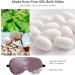 LaCourse 100% Natural Mulberry Silk Eye Mask for Women - Adjustable 19 Momme Organic Silk Sleep Mask with Travel Pouch - Grey Purple - Buy Online on GoSupps.com