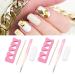 Buy Straight Tip Nail Tweezers & Rhinestone Manicure Set - Perfect for Home Use & International Shipping - Buy Online on GoSupps.com