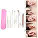 Professional Ear Wax Feather Stick Set with Storage Box - Ear Cleaning Tools for Salon & Home Use - Buy Online on GoSupps.com